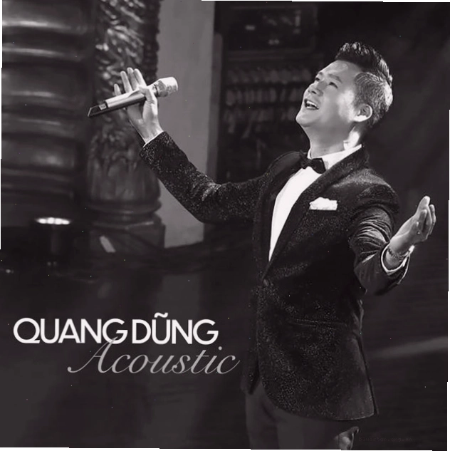 Ảnh bìa album tuyển tập nhạc Quang Dũng