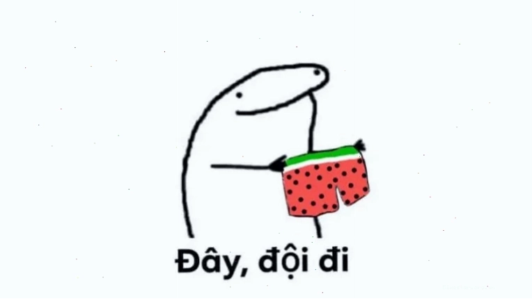 Ảnh meme ghi chép một cảm xúc khó tả