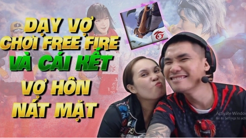 Bác Gấu FF và gia đình hạnh phúc