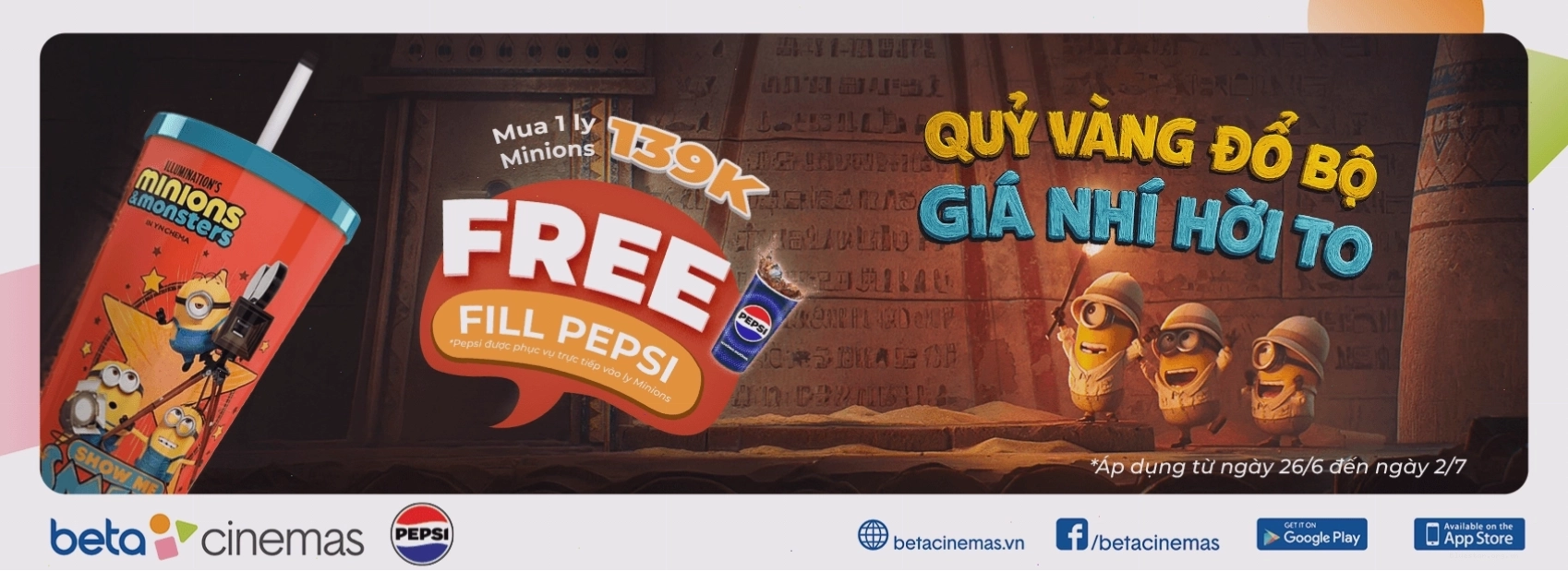 Banner giới thiệu Beta Cinemas