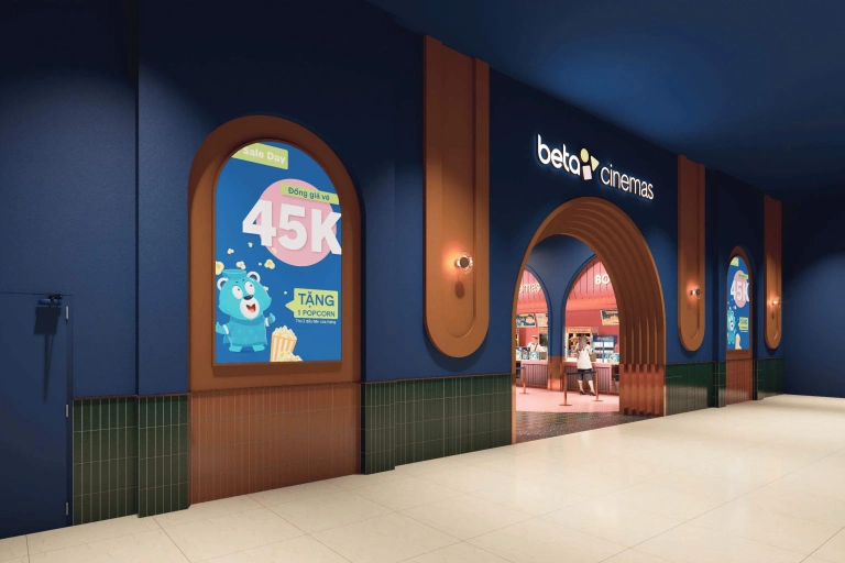 Beta Xuân Thủy: Rạp chiếu phim hiện đại tại Aeon Mall, lịch chiếu & giá vé