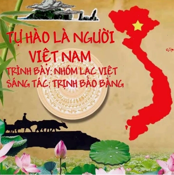 Bìa album "Tự Hào Là Người Việt Nam" của Nhóm Lạc Việt