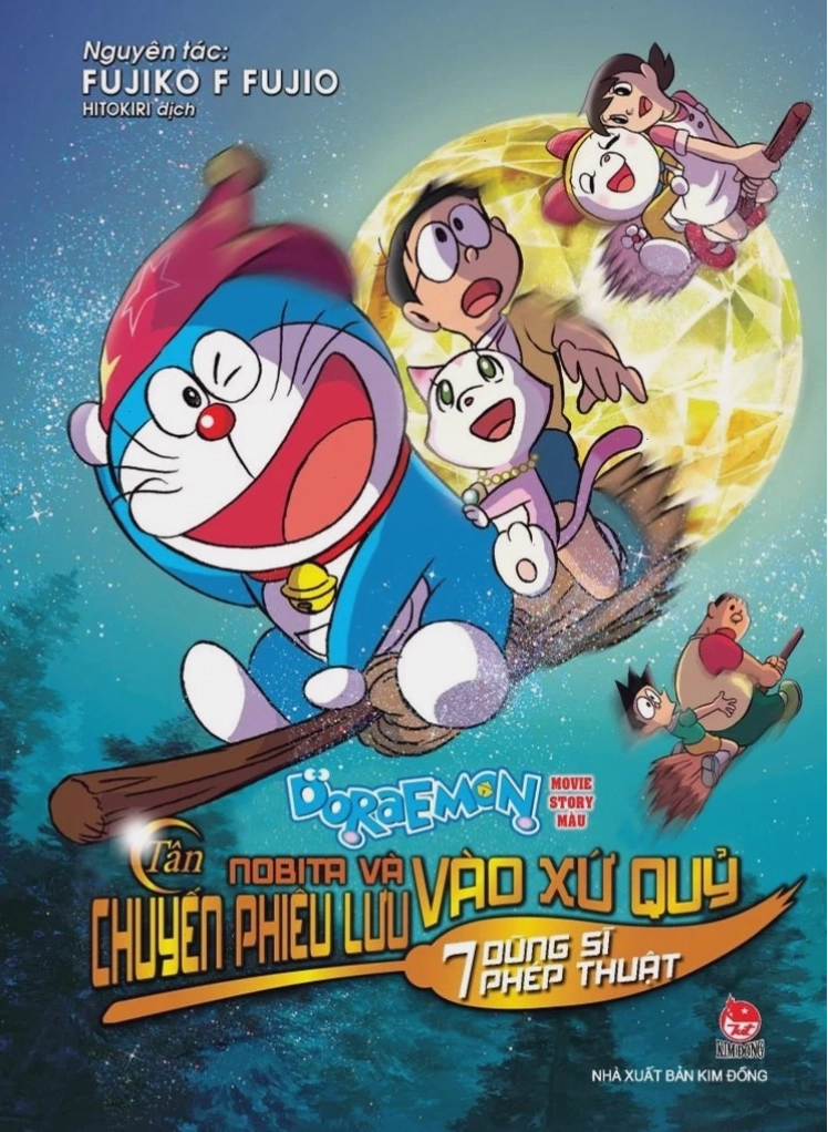 Bìa truyện tranh Doraemon: Nobita và Chuyến Phiêu Lưu Vào Xứ Quỷ