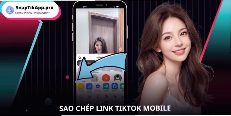 Bước 1 hướng dẫn tải video TikTok trên điện thoại