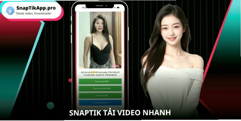 Bước 3 hướng dẫn tải video TikTok trên điện thoại