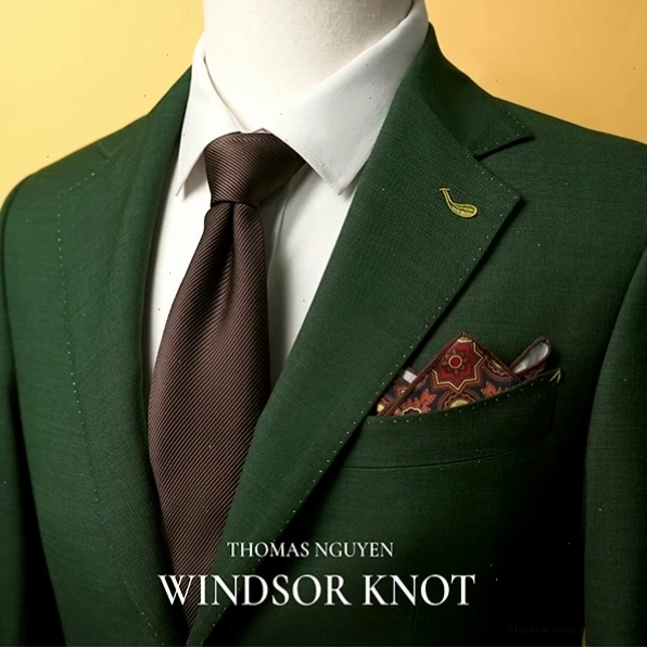 Các bước thực hiện kiểu thắt Full Windsor