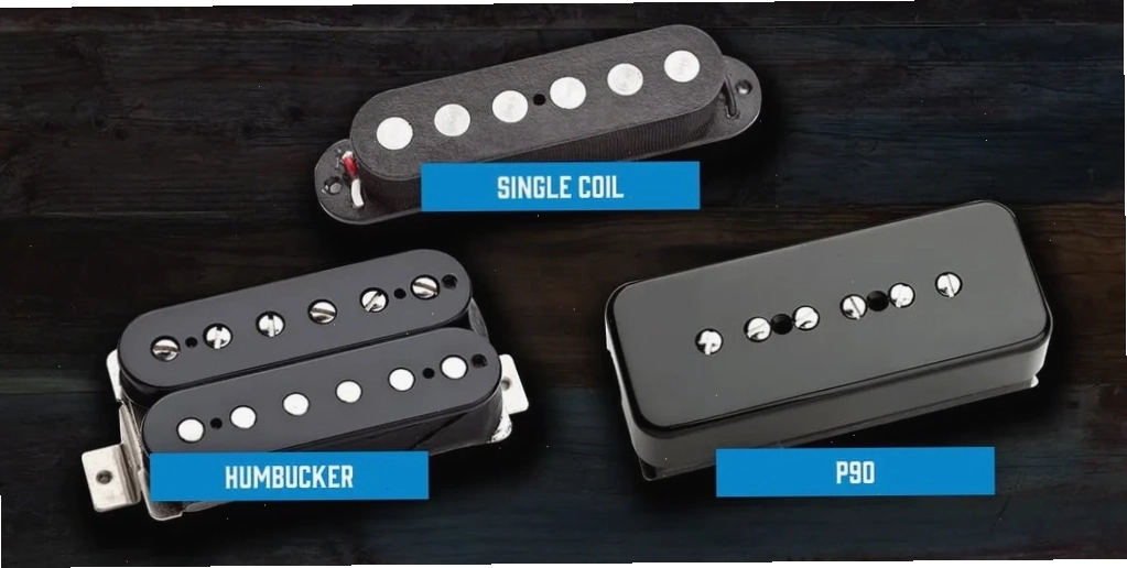 Các loại pickup trên guitar điện và chức năng