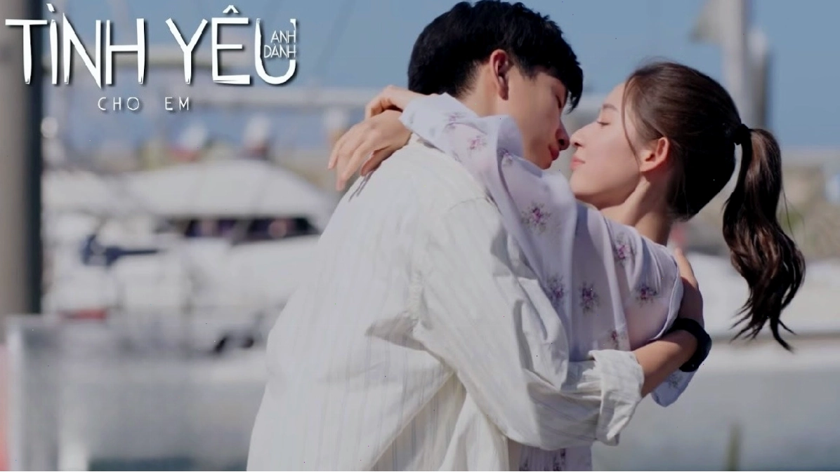 Cảnh phim Tình yêu anh dành cho em thể hiện sự ngọt ngào và hài hước