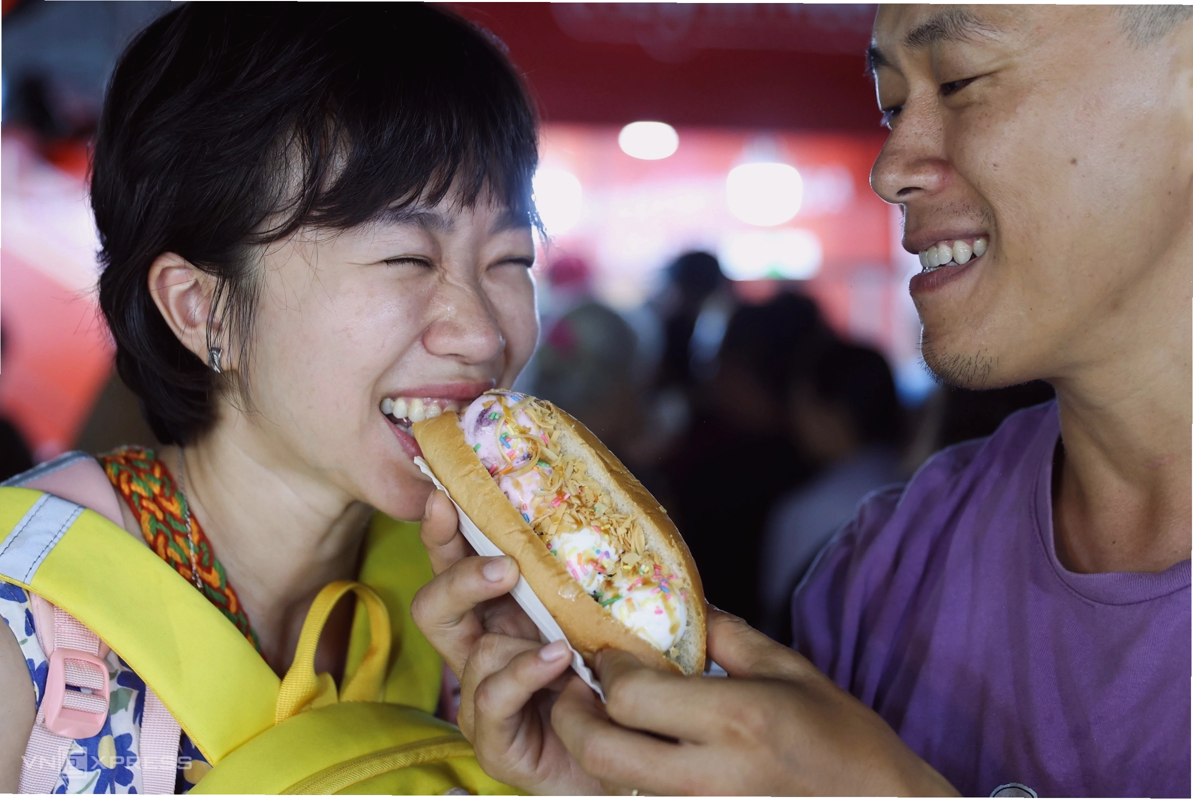 Cảnh quan đẹp mắt tại lễ hội bánh mì