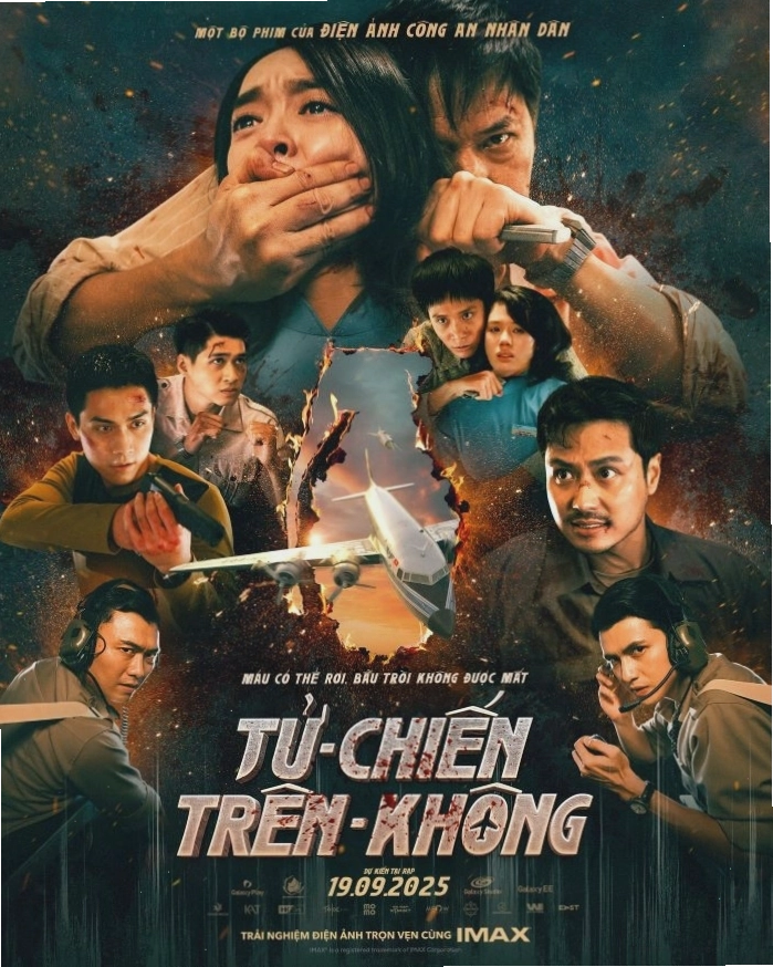 Cảnh quay căng thẳng trong phim Tử Chiến Trên Không