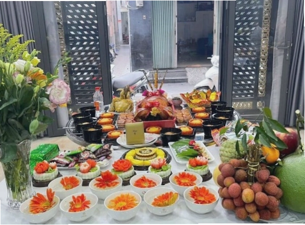 Chuẩn bị mâm lễ cúng khai trương đầu năm mới với đầy đủ các vật phẩm ý nghĩa