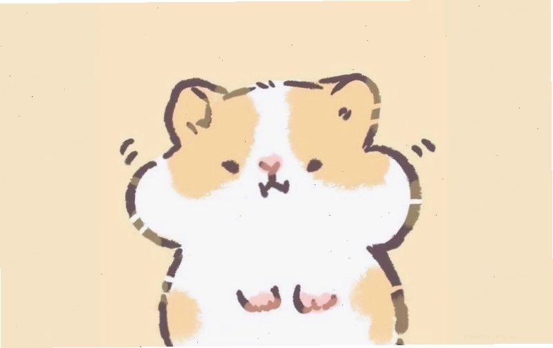 Chuột hamster phồng má nhí nhảnh