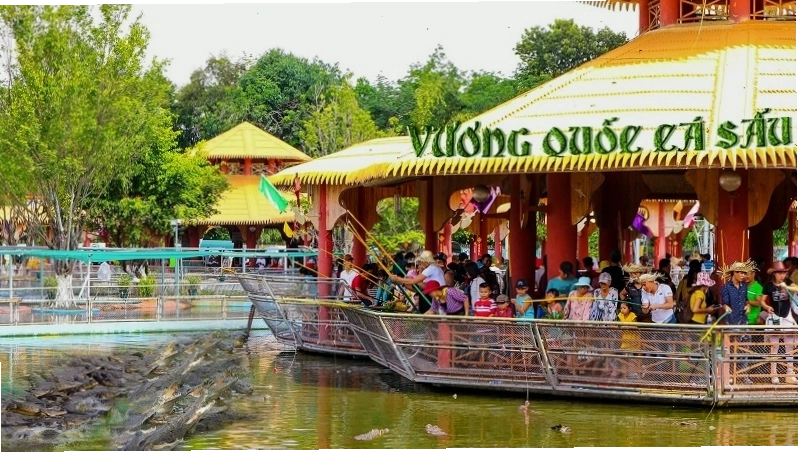 Công trình kiến trúc mang đậm nét văn hóa Việt Nam tại Suối Tiên