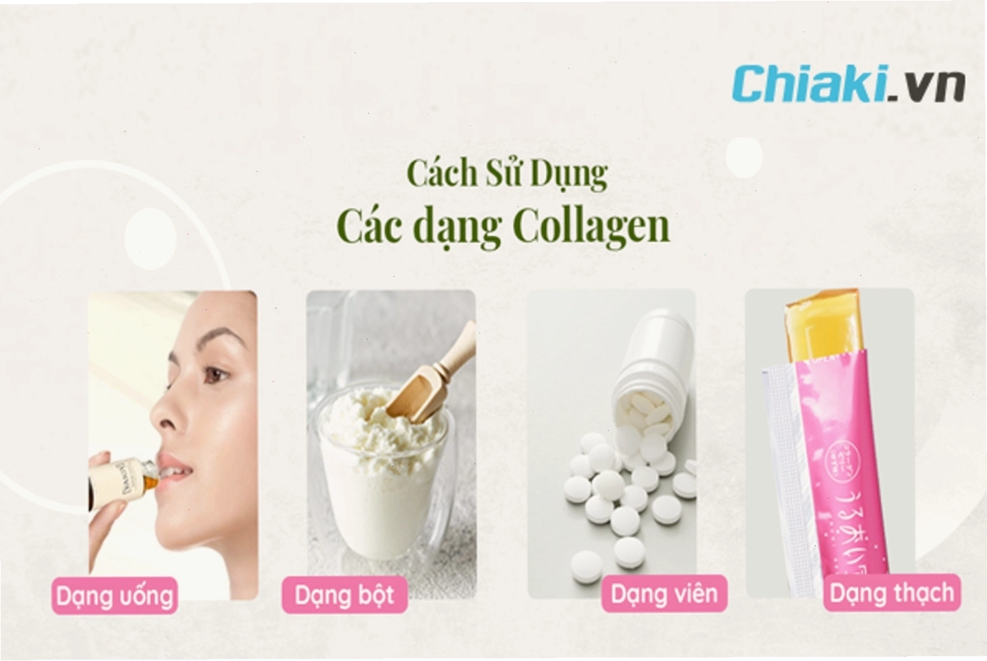 Đa dạng các loại collagen Hàn Quốc trên thị trường