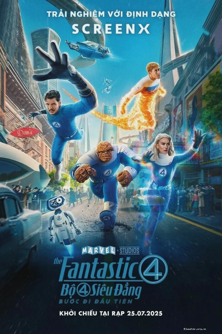 Gia đình Fantastic Four trong phim Marvel