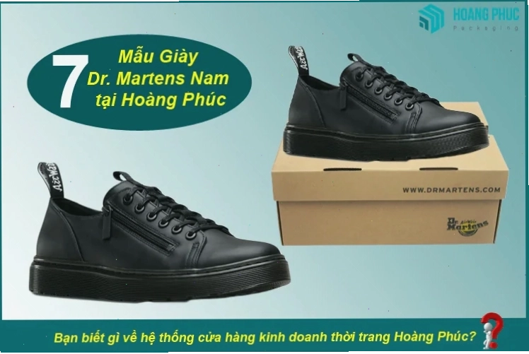 Giày Dr. Martens tại cửa hàng Hoàng Phúc