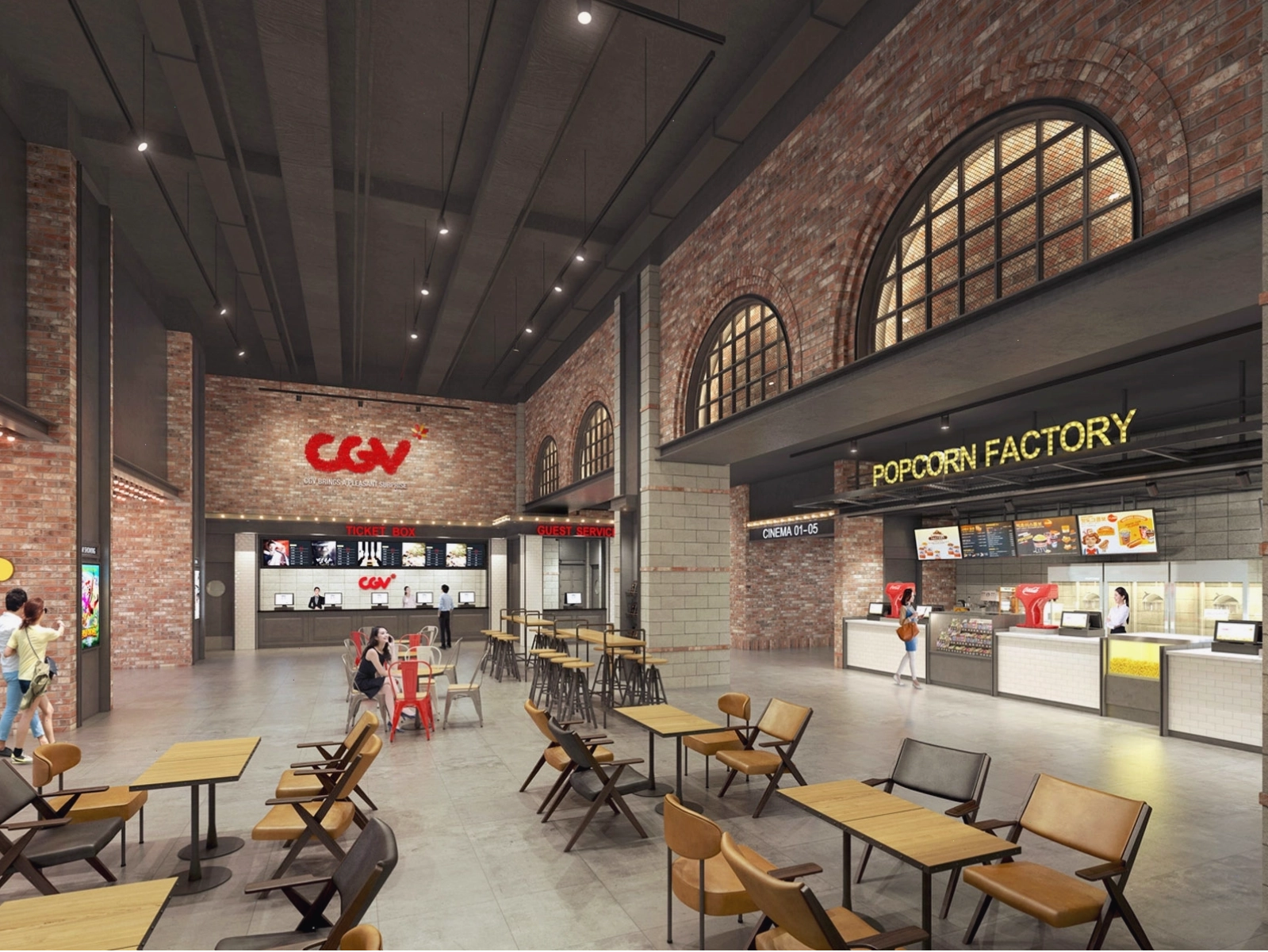 Hệ thống phòng chiếu hiện đại tại rạp CGV