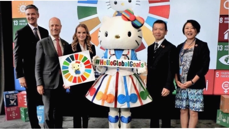 Hello Kitty trong chiến dịch Hello Global Goals