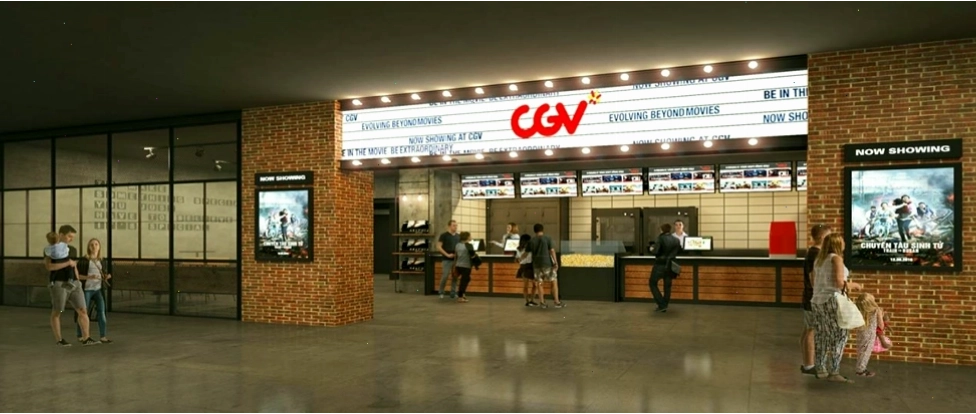 Hình ảnh bên trong rạp CGV Vincom Trà Vinh