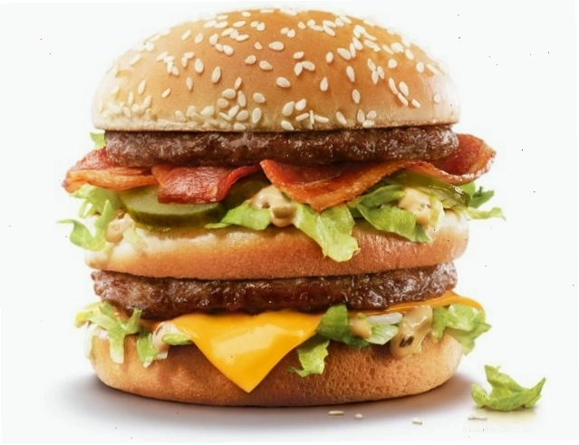Hình ảnh chiếc bánh Burger Big Mac