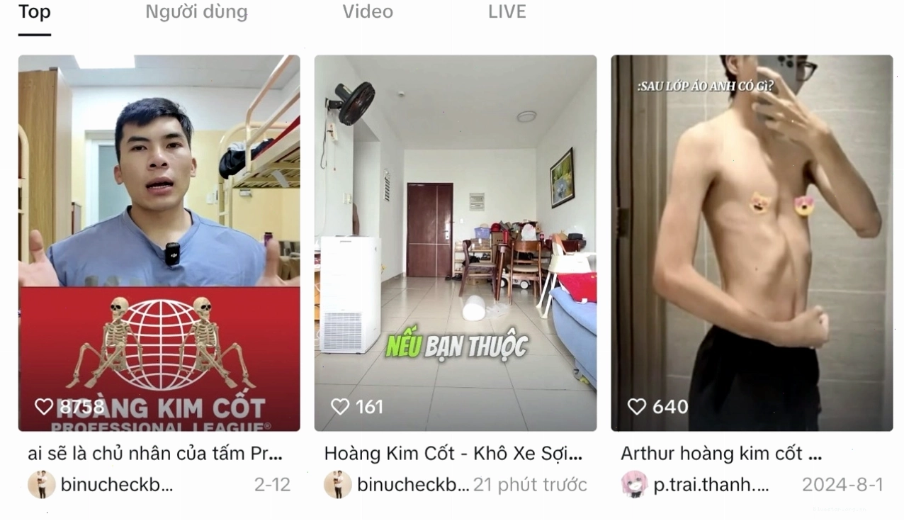 Hoàng kim cốt là gì trên mạng xã hội TikTok