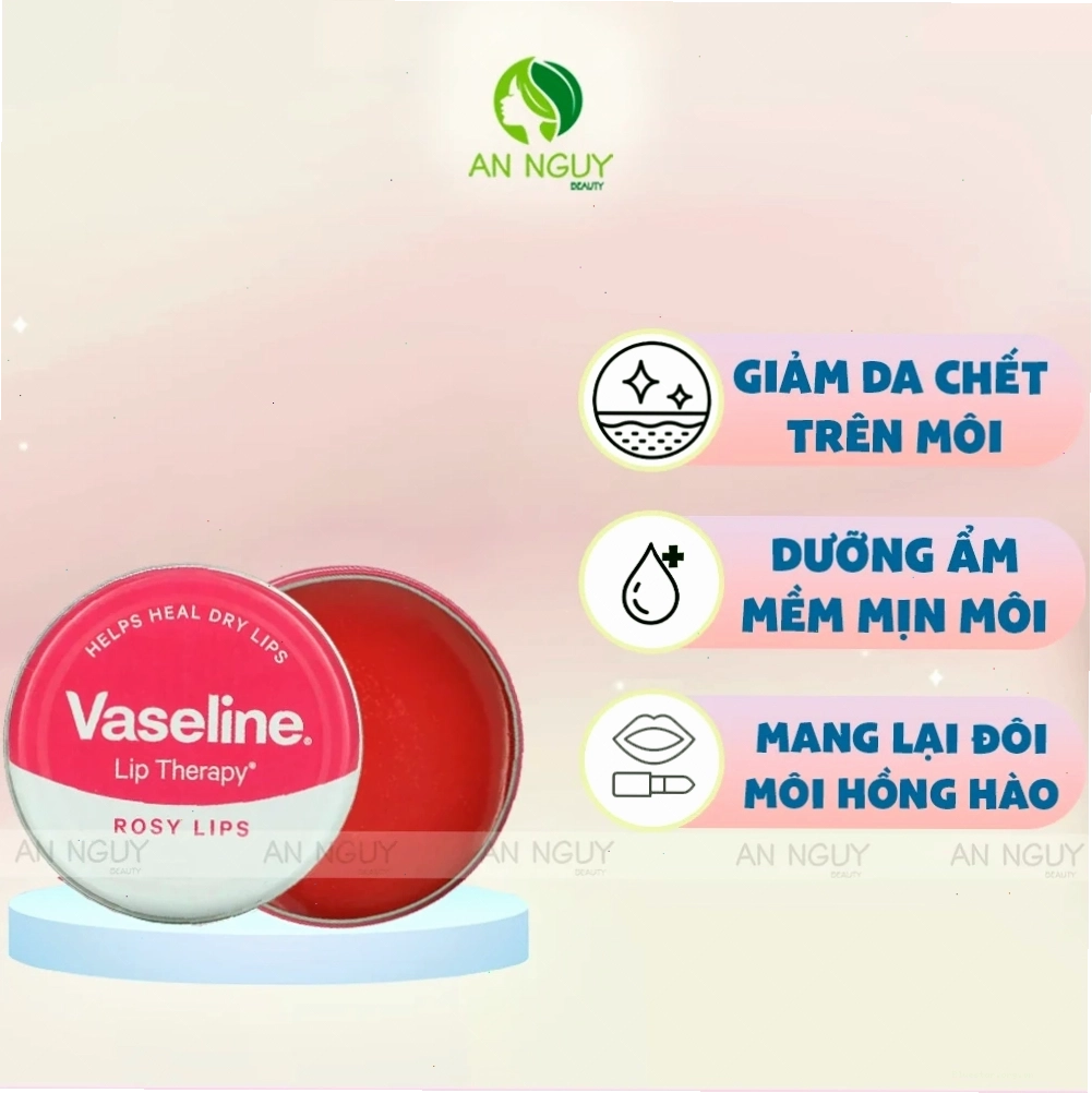 Hũ dưỡng môi Vaseline Lip Therapy Original