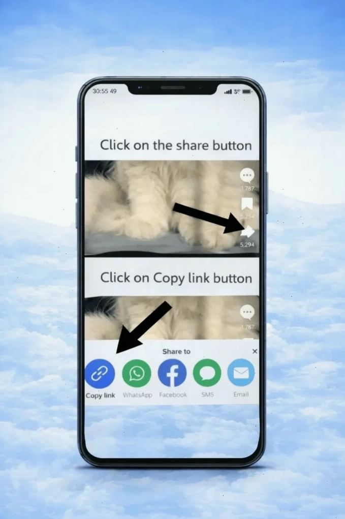 Hướng dẫn lấy liên kết video TikTok