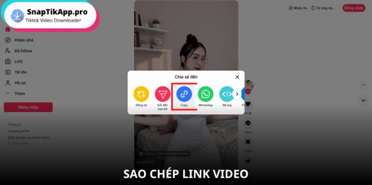 Hướng dẫn tải video TikTok về máy tính và điện thoại không logo