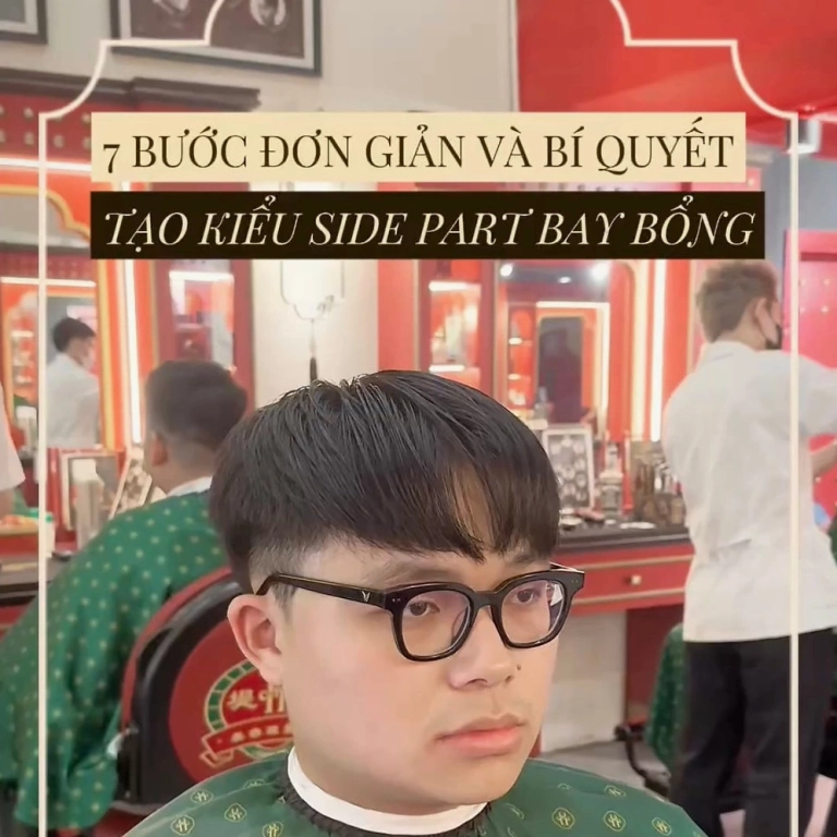 Khám phá Kiểu Tóc Side Part 6/4: Xu Hướng Lịch Lãm Cho Phái Mạnh Năm 2026