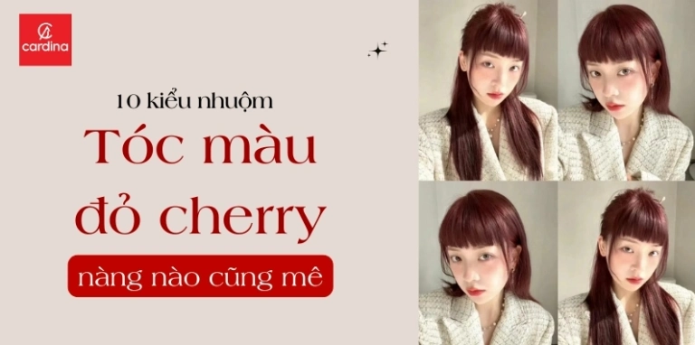 Khám Phá Vẻ Đẹp Quyến Rũ Của Màu Tóc Nâu Đỏ Cherry Thời Thượng 2026