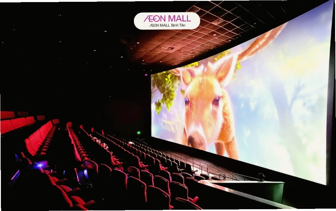 Không gian bên trong rạp CGV Aeon Mall Bình Tân