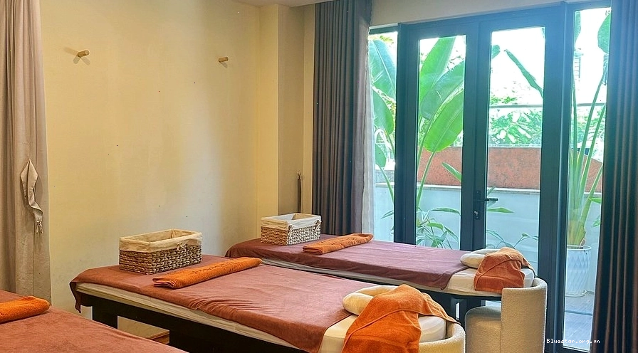 Không gian phòng trị liệu riêng tư tại Aramsa Spa