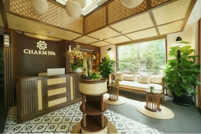 Không gian sang trọng tại Charm Spa Đà Nẵng