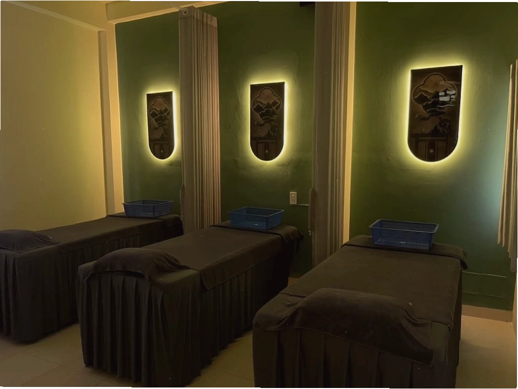 Khu vực chờ thư giãn tại Mina Spa