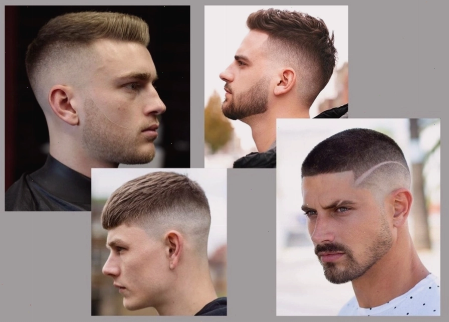 Kiểu tóc Buzz Cut với hiệu ứng fade hai bên gọn gàng và nam tính