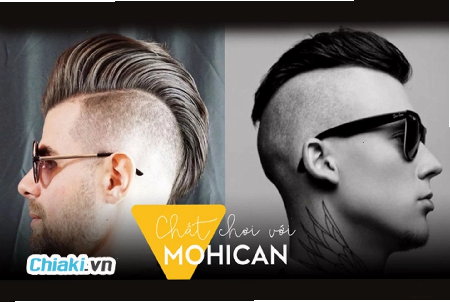 Kiểu tóc Mohican tóc Mohawk với đỉnh cao ấn tượng
