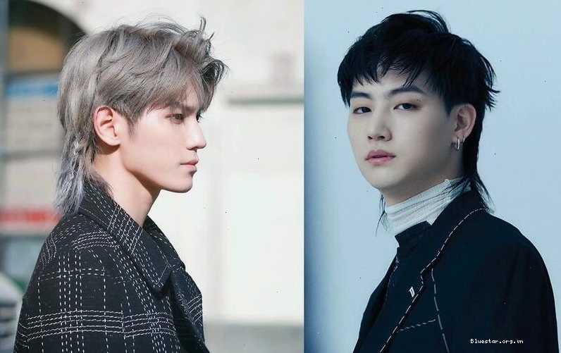 Kiểu tóc nam mullet Hàn Quốc với mái tỉa layer mềm mại