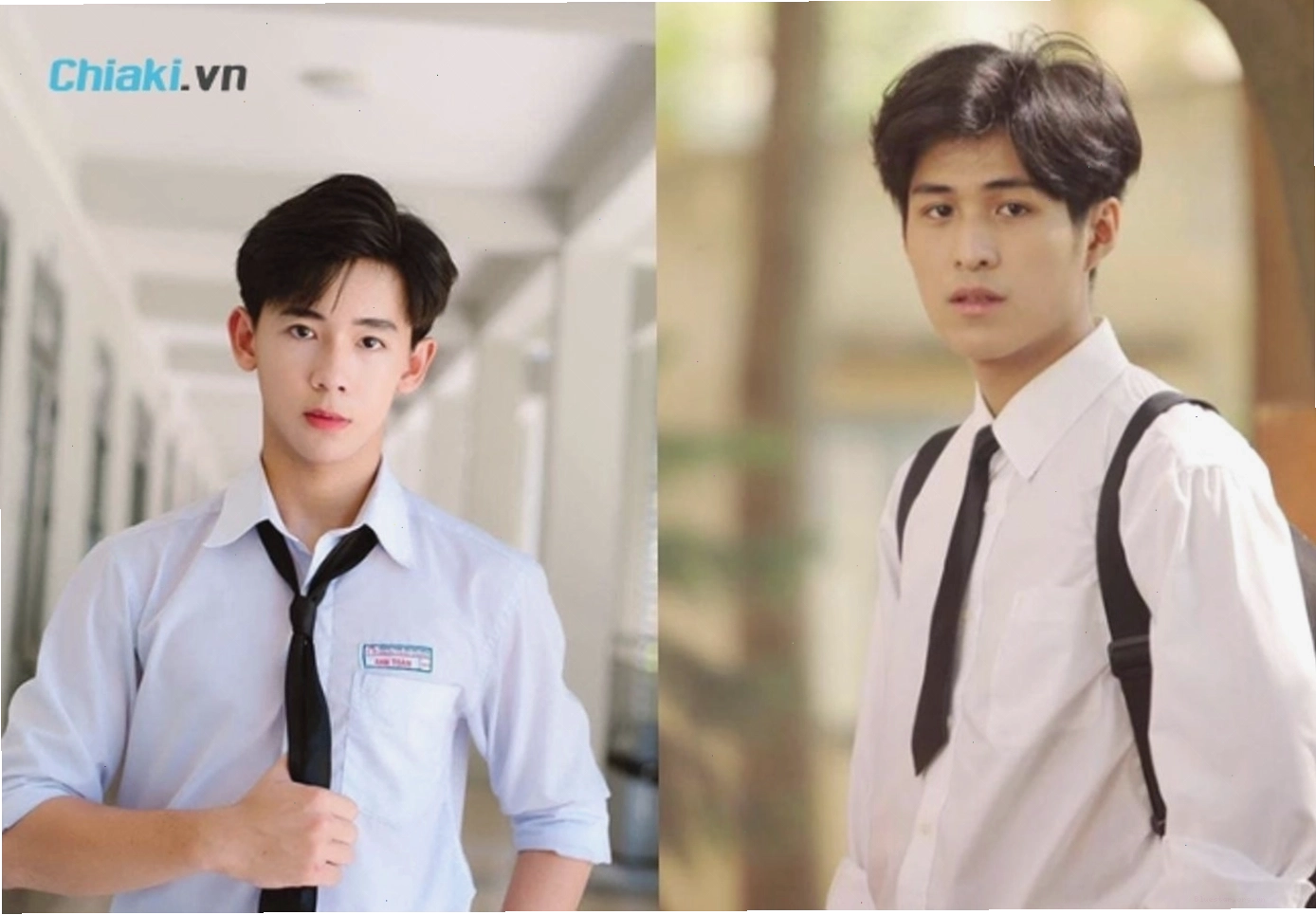 Kiểu tóc Side Part học sinh gọn gàng