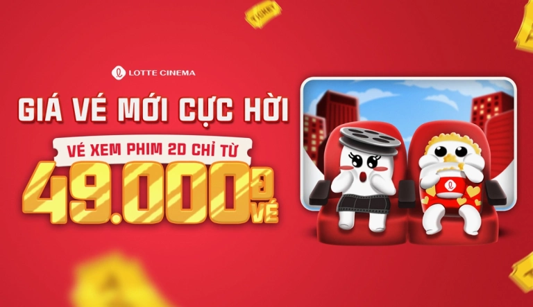 Lotte Cinema Kosmo: Trải nghiệm rạp chiếu phim đỉnh cao tại Hà Nội