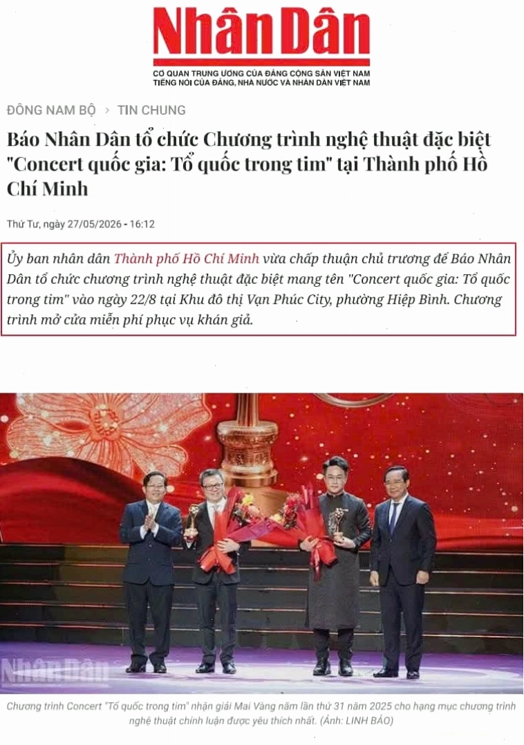Màn trình diễn ánh sáng ấn tượng tại Hanoi Light Âm Vang Tổ Quốc