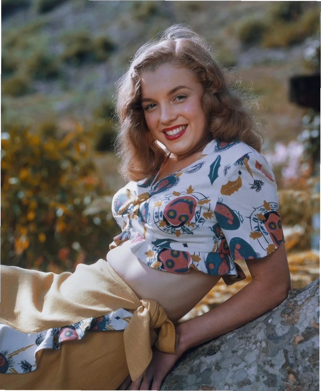Marilyn Monroe thời trẻ, khi còn là Norma Jeane Mortenson