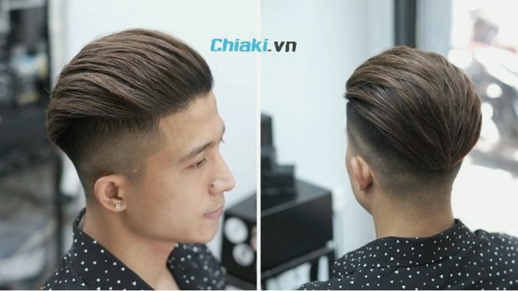 Mẫu tóc nam đẹp Side Part 7/3