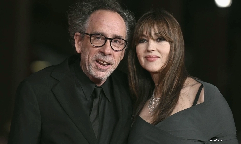 Monica Bellucci và đạo diễn Tim Burton