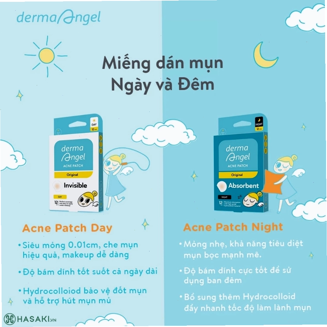 Mua miếng dán mụn Derma Angel chính hãng