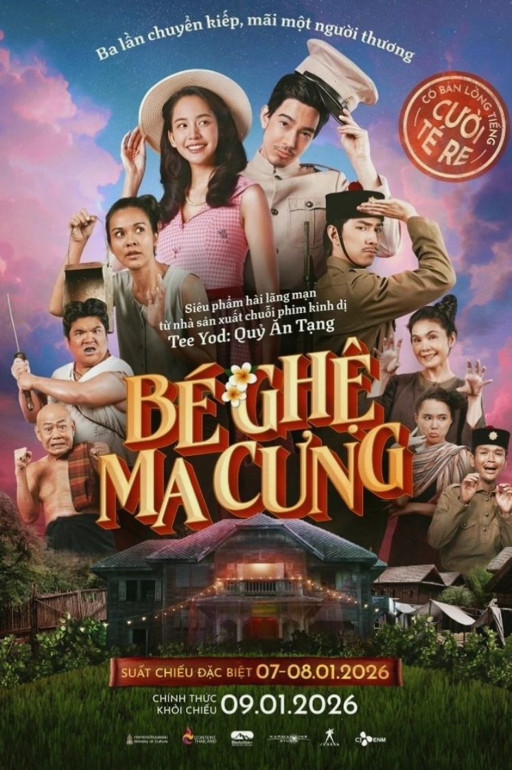 My Boo 2: Bé Ghệ Ma Cưng 2 - phim ma Thái Lan pha trộn hài hước và kinh dị