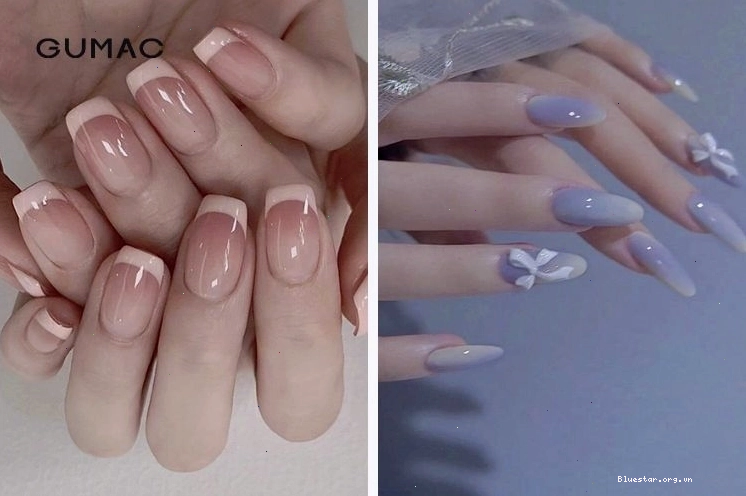Nail sơn thạch ombre ấn tượng với hiệu ứng chuyển màu mượt mà