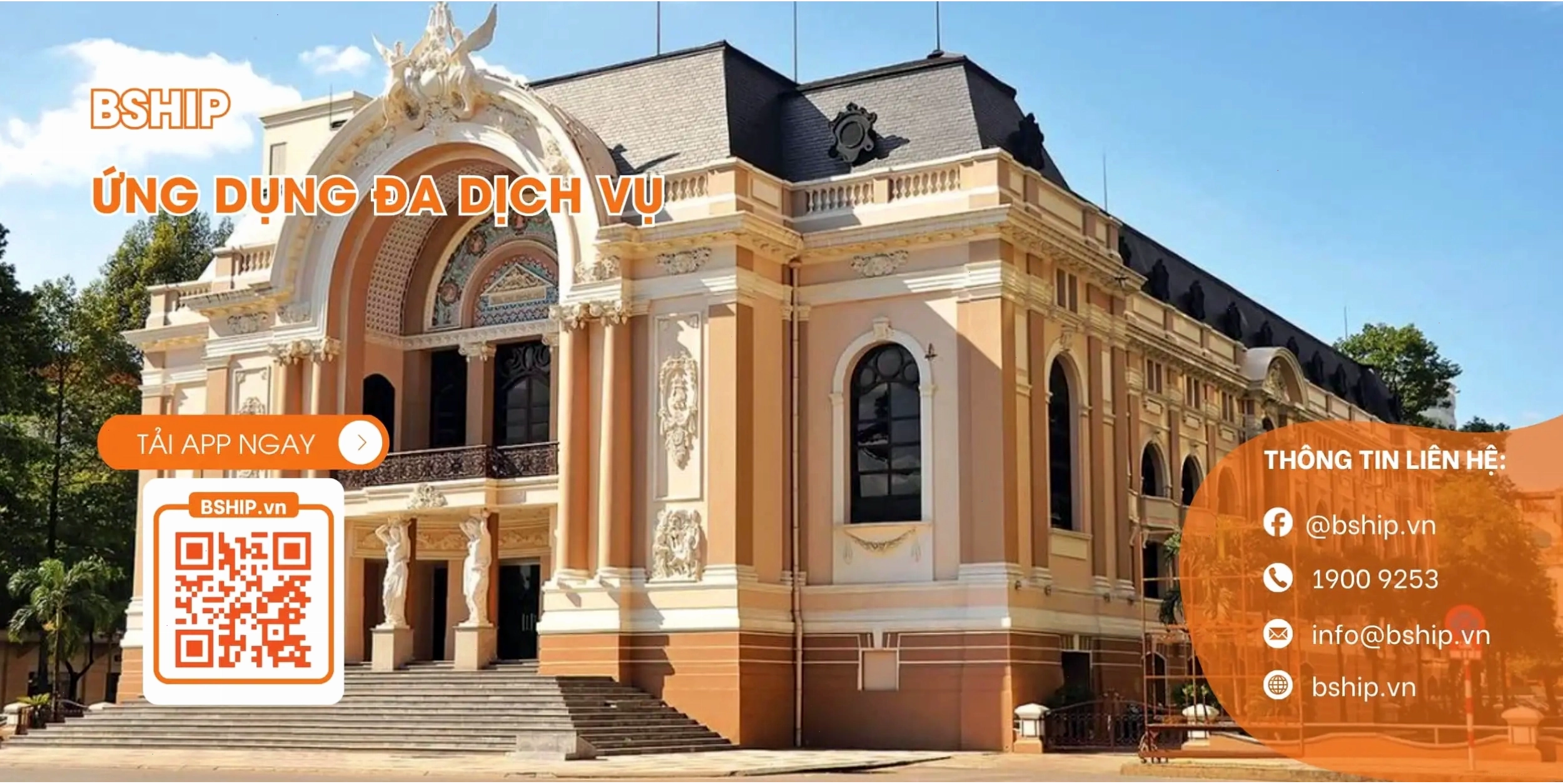 Nhà hát Thành phố Hồ Chí Minh về đêm lung linh ánh đèn