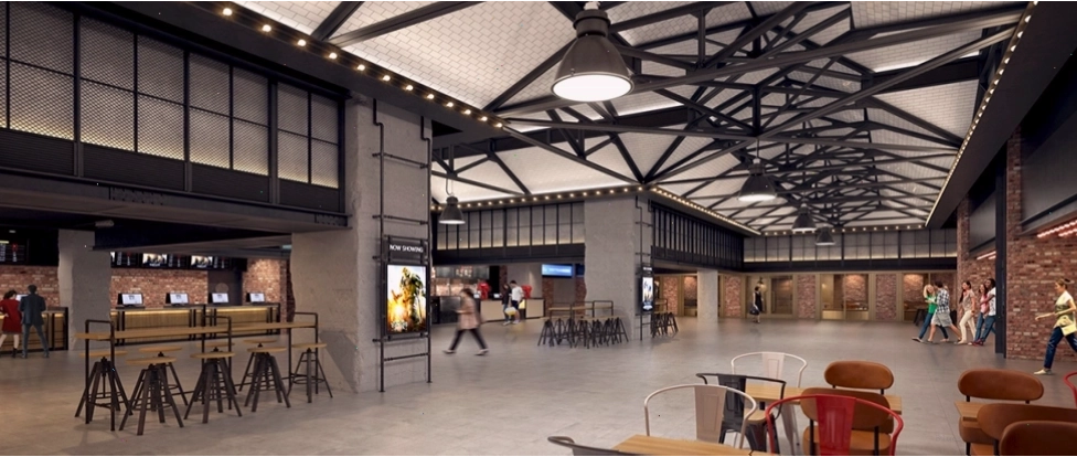 Nội thất bên trong phòng chiếu phim tại CGV Vivo City