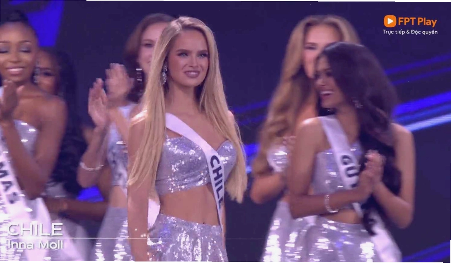 Nụ cười rạng rỡ của một thí sinh Miss Universe 2025