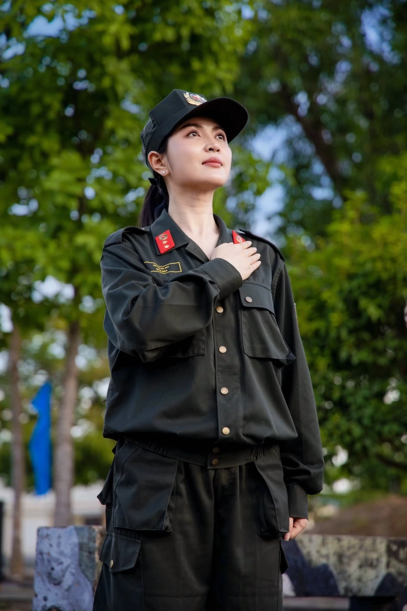 Nụ cười trẻ thơ.